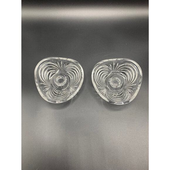 Crystal candle holders - Picture 1 of 3